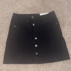 American Eagle High Rise Button Skirt